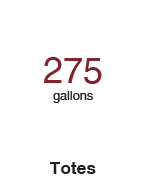 275 gallon totes